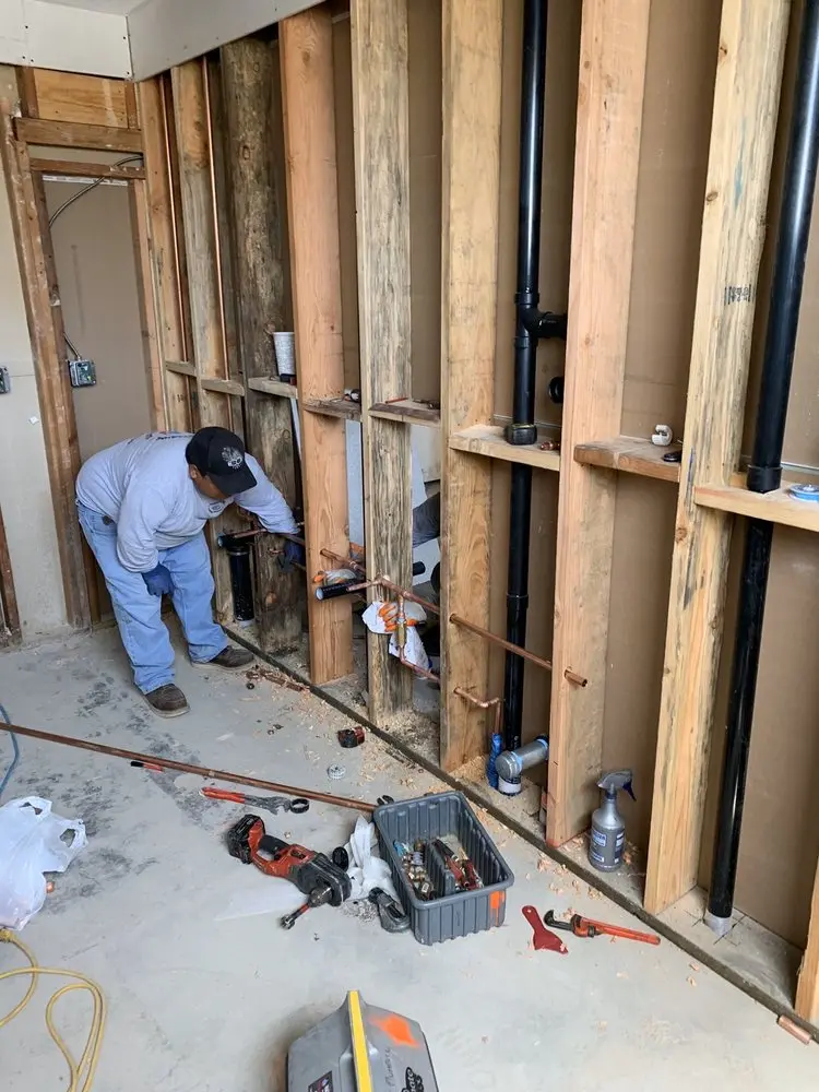 Commercial rough-in plumbing for Commercial Plumbing in Englewood